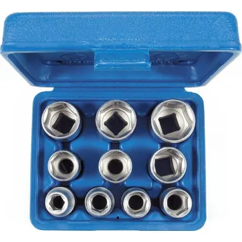 Gola sada Hlavice nástrčné 1/2", 6 hran 3/8" - 15/16", sada 10 dílů, palcové, Condor Werkzeug (Condor - Werkzeug)