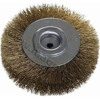 Drátěný kartáč Kartáč okružní vlnitý drát mosazný 97064/150mm (BL97064)