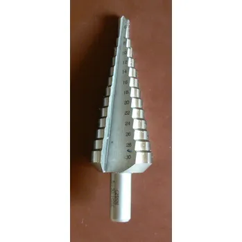 Vrták Vrták stupňovitý č.2 HSSE pr. 6,8,10,12,14,16,18,20,22,24,26,28,30 mm (691 020)