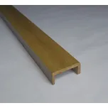 Dřevěný masivní panelákový práh úzký DUB