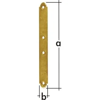 Tesařské kování Spojka úzká 193 x 20 LW5 (konektor úzký plechový)