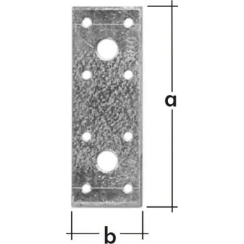 Spojovací materiál motoru Spojka plochá 210 x 90 LP6 (Plochý konektor)