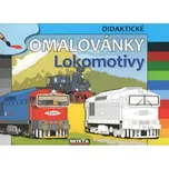 Lokomotivy - didaktické omalovánky -…