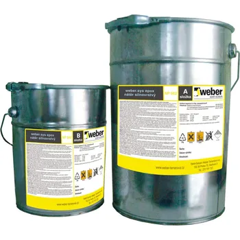 stavební silikon Weber.sys epox ns 6 kg