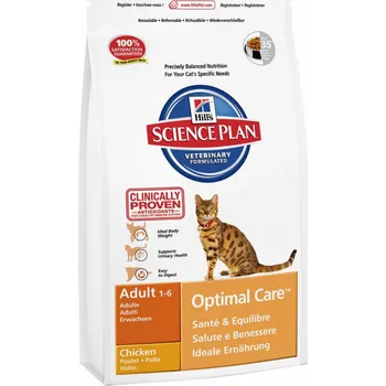 Hill's Feline Adult Optimal Care Chicken, 400 g
