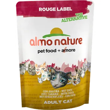 Krmivo pro kočku Recenze Almo Nature Cat Rouge Label Duck 105 g