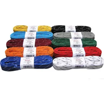 Tkaničky do bot Tkaničky voskované 310 cm Barva: žlutá