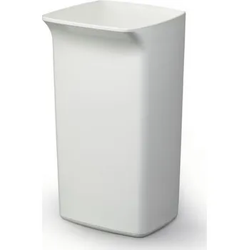 Odpadkový koš Koš DURABIN SQUARE 40 litrů - Bílý