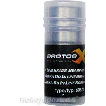 Ložisko k in-line bruslím Ložiska Raptor-X ABEC 9 (8 ks) Provedení: tuba