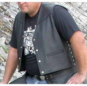 Moto vesta Bikers Mode Kožená Vesta VP - 5
