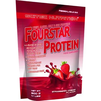 Proteinový nápoj Scitec Nutrition Fourstar Protein 500 g