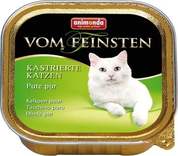 Krmivo pro kočku Animonda Vom Feinsten Castrate paštika krůtí 100 g
