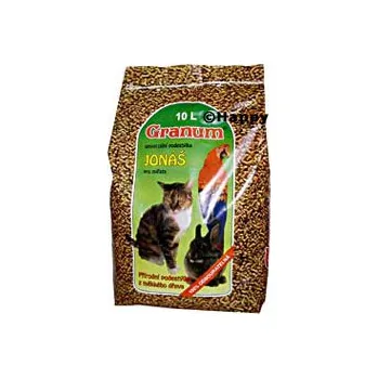 Podestýlka pro hlodavce Jonáš dřevěná podestýlka 10 l (5,5 kg)