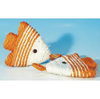 Hračka pro kočku Rybka sisal - hračka kočka