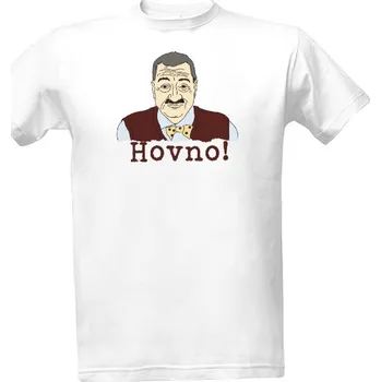 Tričko s potiskem Schwarzenberg-hovno pánské