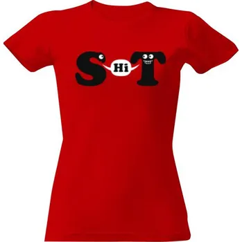 Dámské tričko Tričko s potiskem Shit dámské
