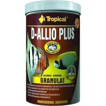 Krmivo pro rybičky TROPICAL D-ALLIO Plus Granulát 250ml