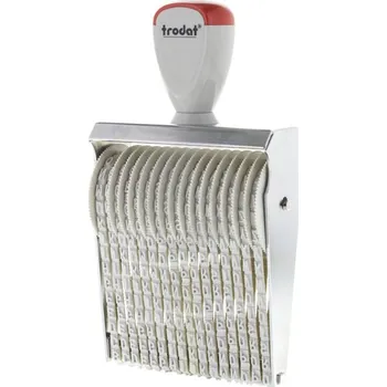 Trodat Alfabetické razítko 5/16, výška znaků 5 mm, 16 míst