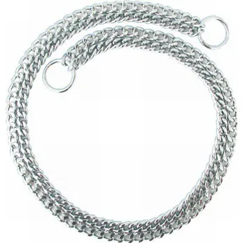 Obojek pro psa Obojek stahovák dvouřadý 0,20x45 cm