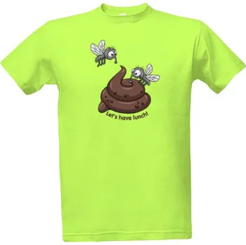 Tričko s potiskem Let´s have lunch pánské