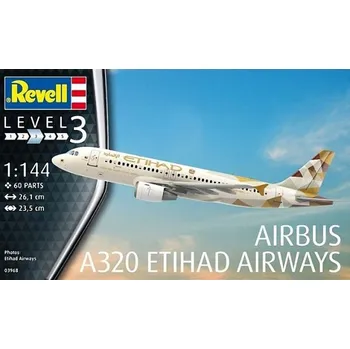 Plastikový model Revell Airbus A320 Etihad 1:144