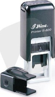 Shiny Razítko Shiny S-820 Printer Line, černá, rozměr otisku max. 12 × 6 mm