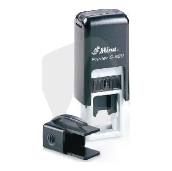 Razítko Shiny Razítko Shiny S-820 Printer Line, černá, rozměr otisku max. 12 × 6 mm