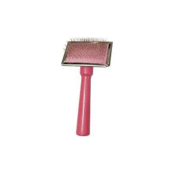 Kartáč pro zvířata Kartáč jemný malý TOMMI, karta, dřevěná rukojeť 13,5 x 5 cm