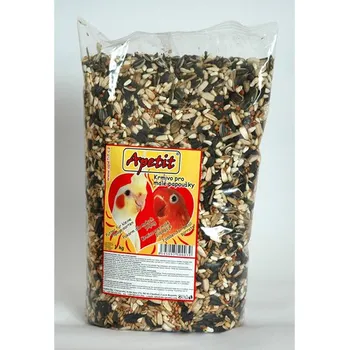 Krmivo pro ptáka Apetit - malý a střední papoušek 6 x 800g