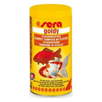 Krmivo pro rybičky Sera goldy 10 000 ml - vločky