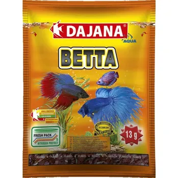Krmivo pro rybičky Dajana Betta vločky 13g SÁČEK