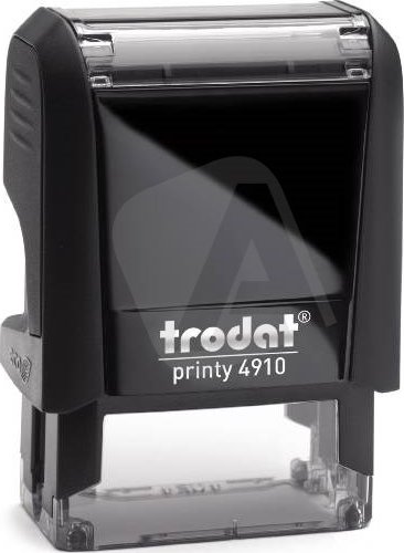 Trodat Razítko TRODAT Printy 4910, černá, otisk max 26 × 9 mm