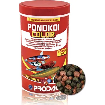 Krmivo pro rybičky Prodac Pondkoi Color - krmivo pro jezírkové ryby, 1200 ml