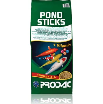 Krmivo pro rybičky Krmení pro jezírkové ryby Prodac Pond Sticks balení 5kg