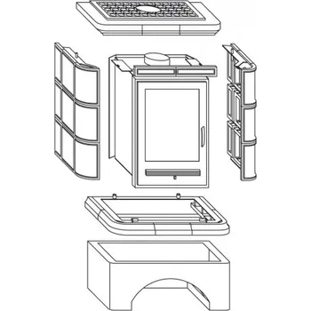 Krbová kamna ABX rošt pro kamna Regina free_store_pickup