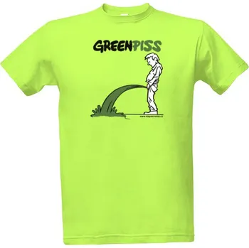 Pánské tričko Tričko s potiskem Greenpiss pánské