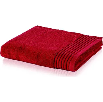 Ručník Möve Loft ručník červený 50x100 cm