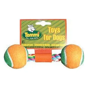 Hračka pro psa Činka se 2 tenisáky velká 22 cm