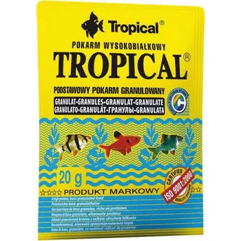 Krmivo pro rybičky TROPICAL Tropical granulát 12g Sáček
