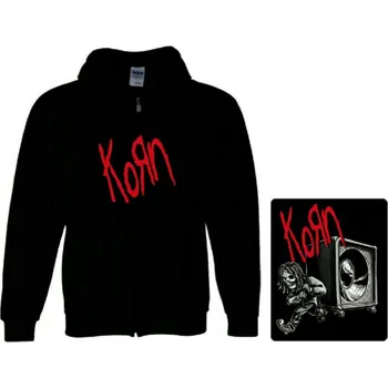 Pánská mikina mikina s kapucí a zipem Korn - Blaster