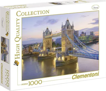 Puzzle Clementoni Puzzle Věž mostu Bridge 1000 dílků