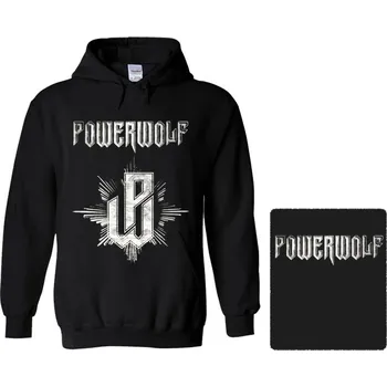 Pánská mikina mikina s kapucí Powerwolf - Logo