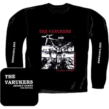 Pánské tričko triko s dlouhým rukávem Varukers - Deadly Games