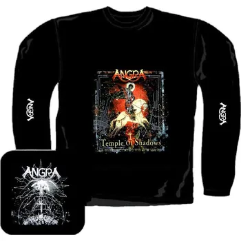 Pánské tričko triko s dlouhým rukávem Angra - Temple Of Shadows