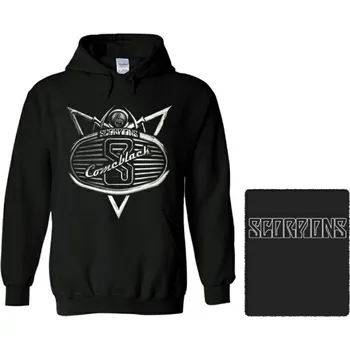 Pánská mikina mikina s kapucí Scorpions - Comeblack