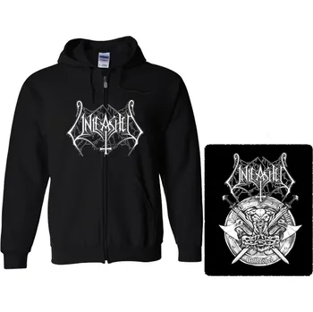 Pánské oblečení mikina s kapucí a zipem Unleashed - Hammer Battalion