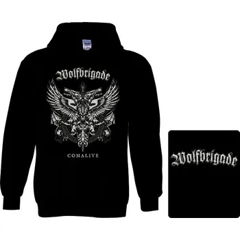 Pánská mikina mikina s kapucí Wolfbrigade - Comalive