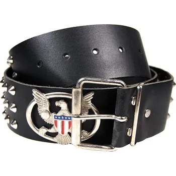 Opasek kožený pásek s cvoky, orlice