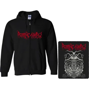 Pánská mikina mikina s kapucí a zipem Rotting Christ