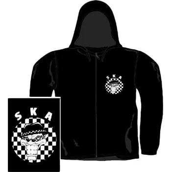 Dámská mikina dámská mikina s kapucí a zipem SKA